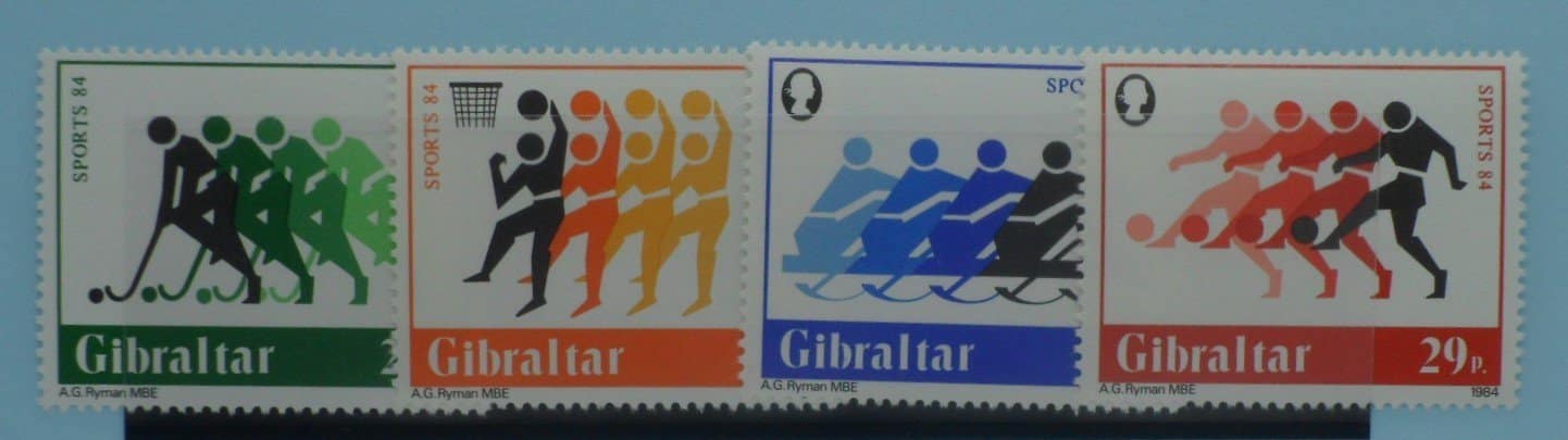 Gibraltar Stamps, 1984, SG506-509, Mint image 0