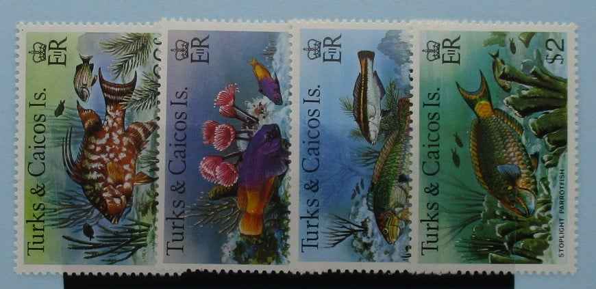 Turks and Caicos Islands Stamps, 1979, SG524A-527A, Mint image 0