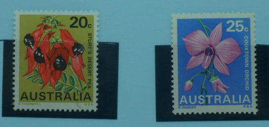Australia Stamps, 1968-71, SG423-424, Mint image 0