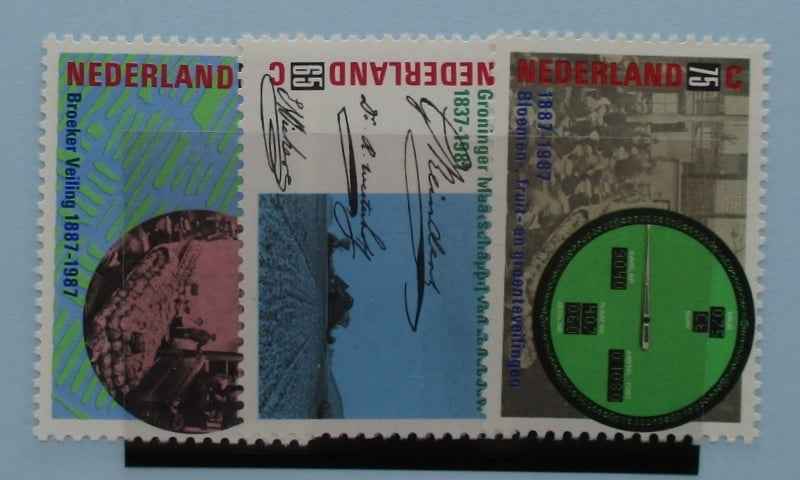 Netherlands Stamps, 1987, SG1508-1510, Mint image 0