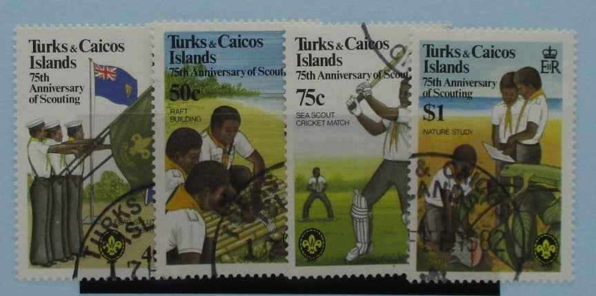 Turks and Caicos Islands Stamps, 1982, SG690-693, Used image 0