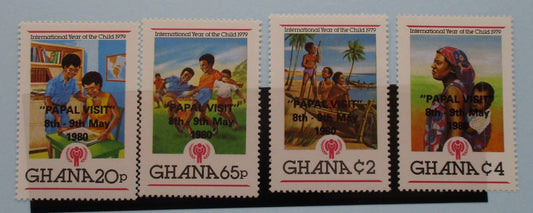 Ghana Stamps, 1980, SG912-915, Mint image 0
