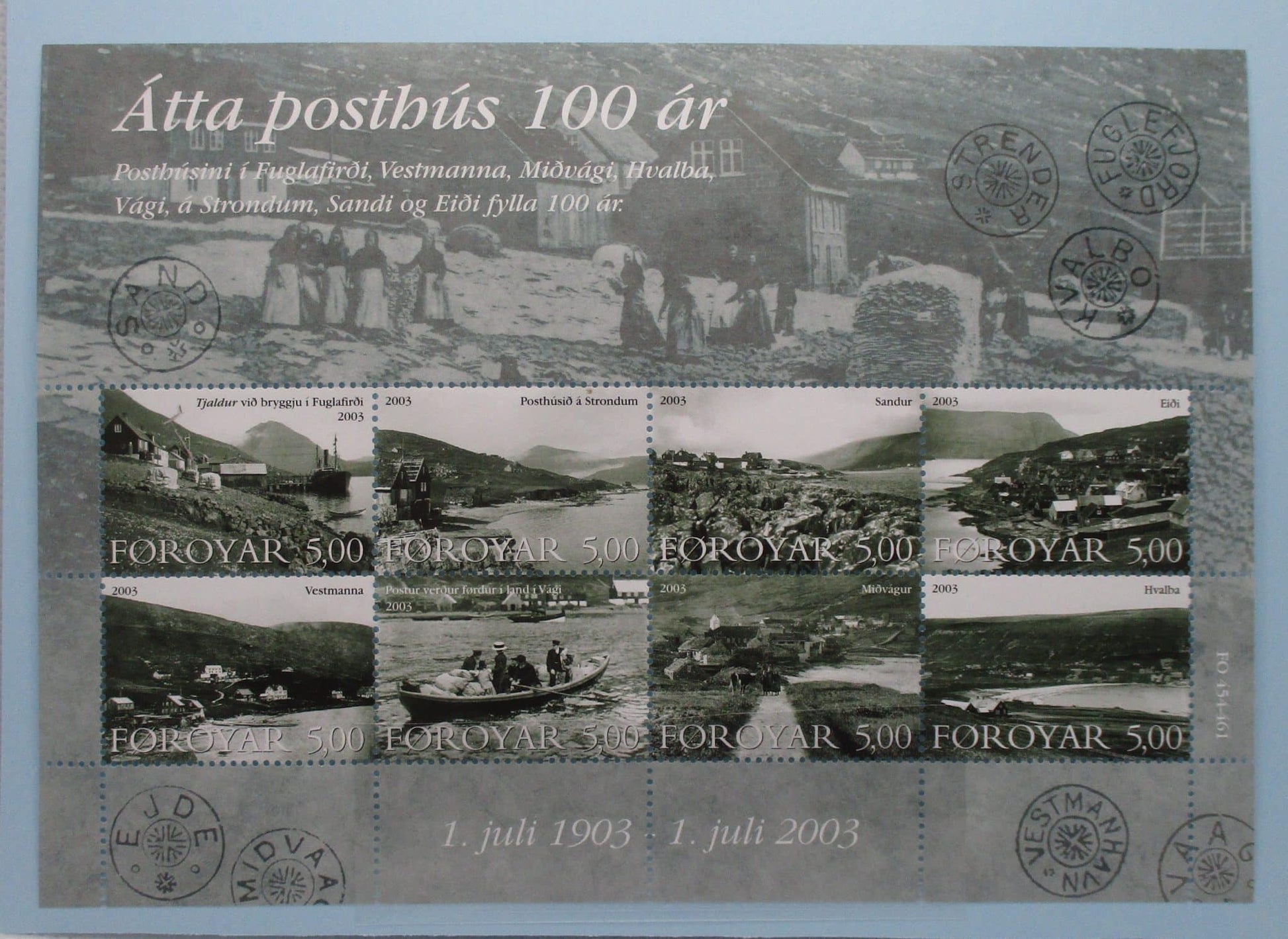 Faroe Islands Stamps, 2003, MS458, Mint image 0