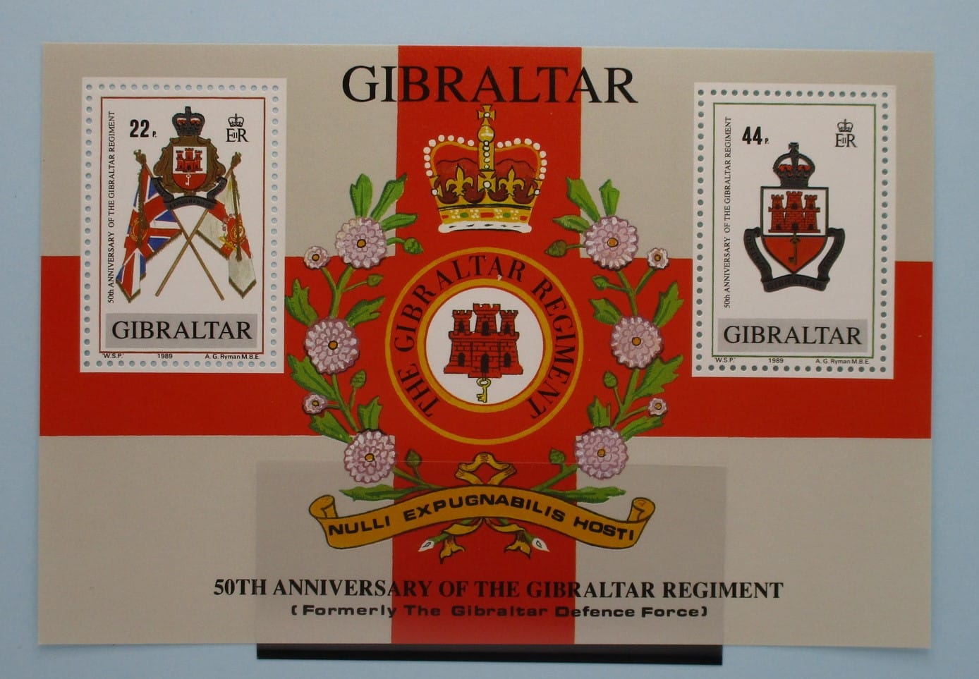 Gibraltar Stamps, 1989, MS612, Mint image 0
