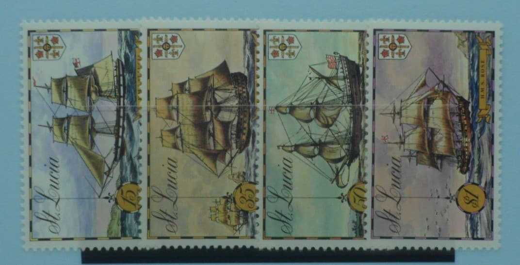 St Lucia Stamps, 1973, SG352-355, Mint image 0
