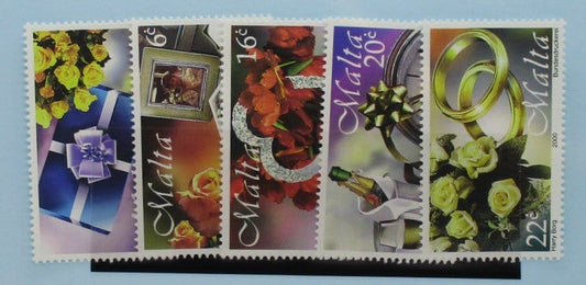 Malta Stamps, 2000, SG1161-1165, Mint image 0