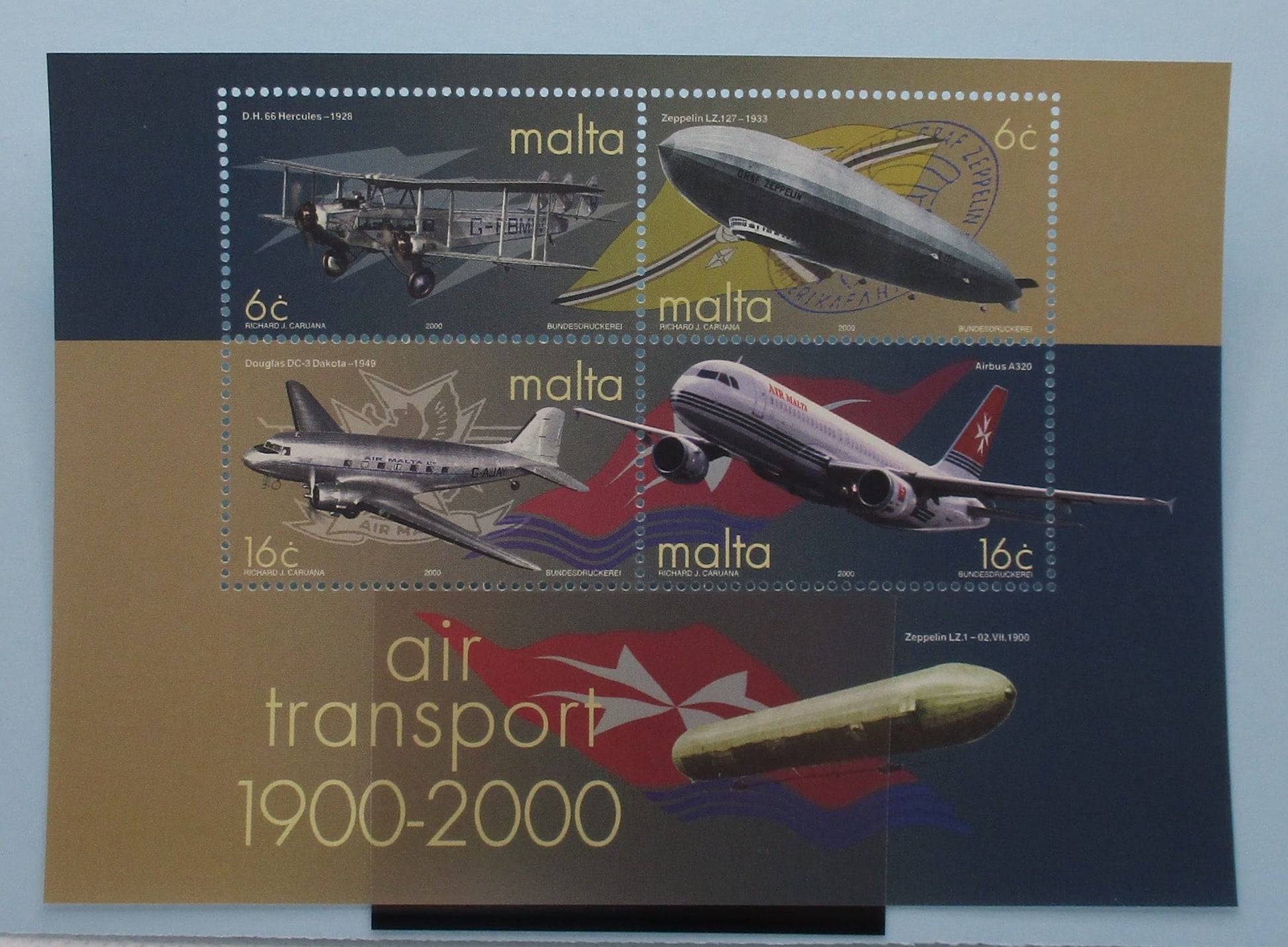 Malta Stamps, 2000, MS1180, Mint image 0