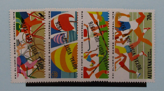 Aitutaki Stamps, 1976, SG195-198, Mint image 0