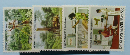 Christmas Island Stamps, 1980, SG122-125, Mint image 0