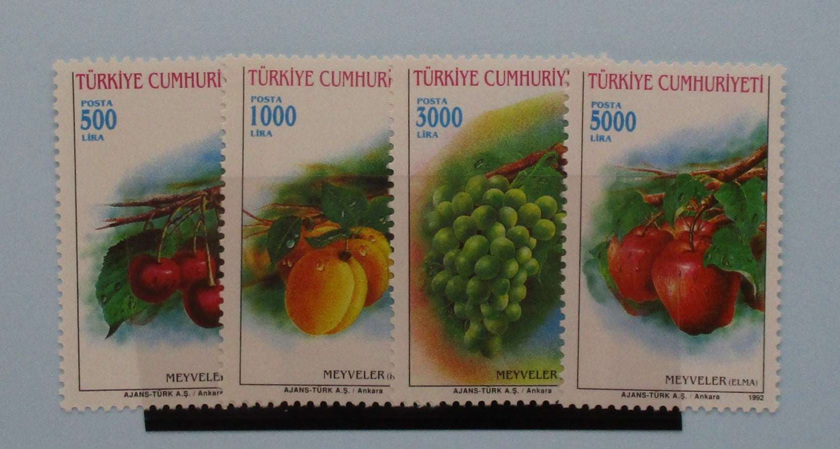 Turkey Stamps, 1992, SG3163-3166, Mint image 0