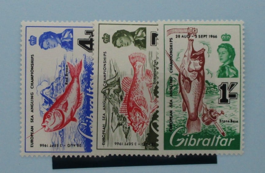Gibraltar Stamps, 1966, SG190-192, Mint image 0