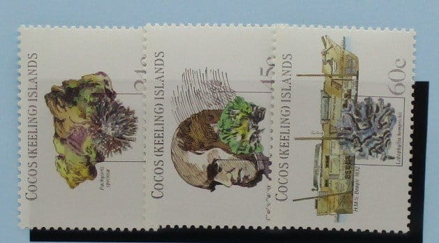 Cocos (Keeling) Islands Stamps, 1981, SG75-77, Mint image 0