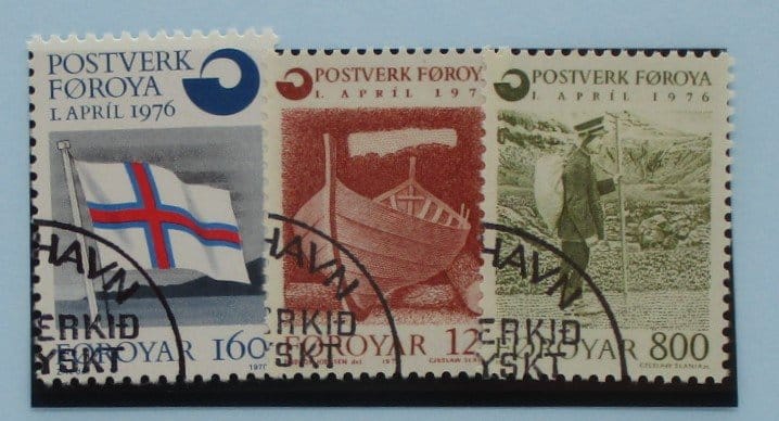 Faroe Islands Stamps, 1976, SG20-22, Used image 0