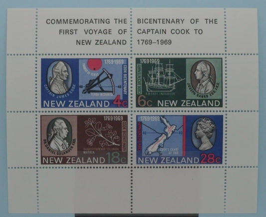 New Zealand Stamps, 1969, MS910, Mint image 0