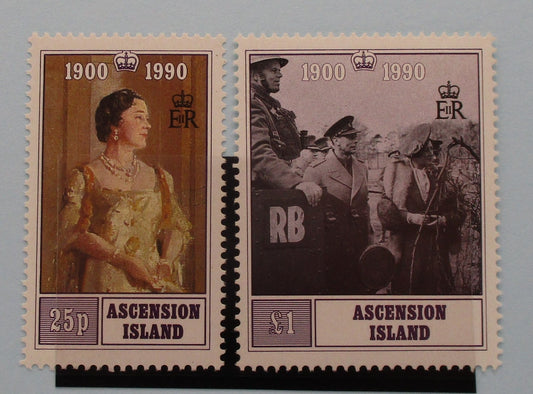 Ascension Island Stamps, 1990, SG525-526, Mint image 0