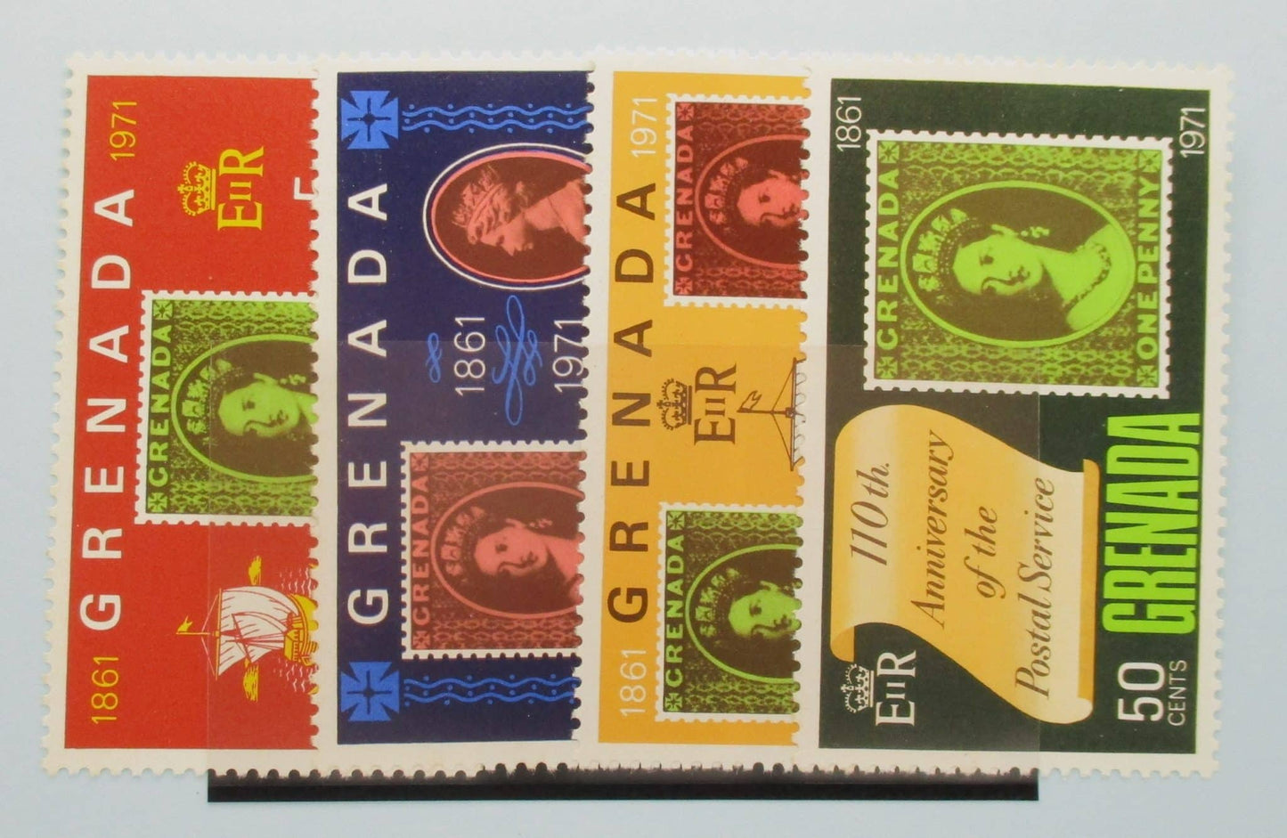 Grenada Stamps, 1971, SG450-453, Mint image 0