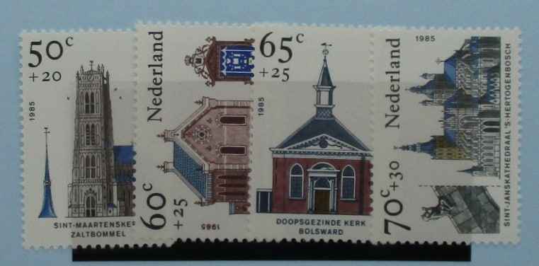 Netherlands Stamps, 1985, SG1457a-1460,  Mint image 0