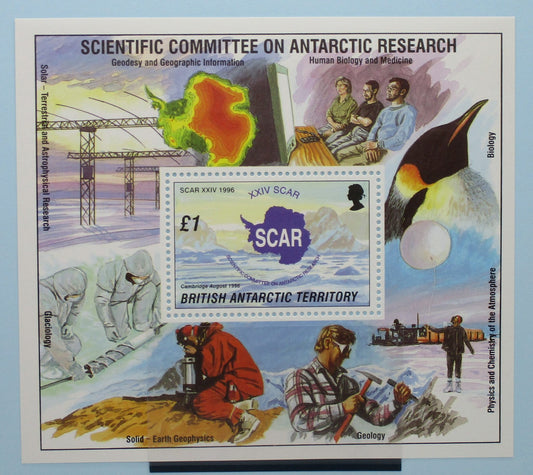 British Antarctic Territory Stamps, 1996, MS264, Mint image 0
