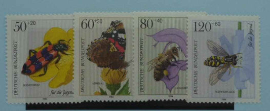West Germany Stamps, 1984, SG2052-2055, Mint image 0