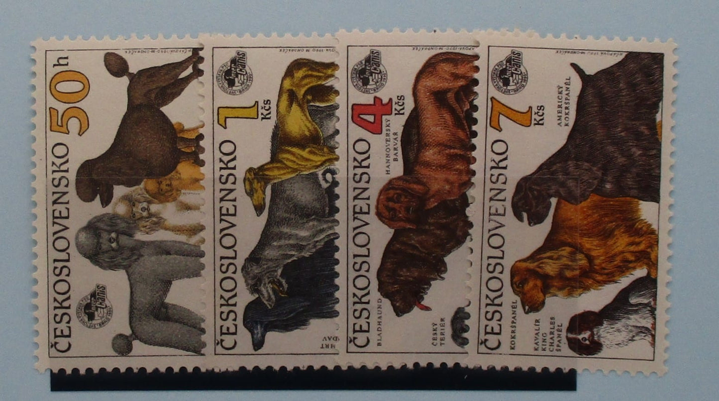 Czechoslovakia Stamps, 1990, SG3030-3033, Mint image 0