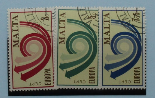 Malta Stamps, 1973, SG501-503, Used image 0