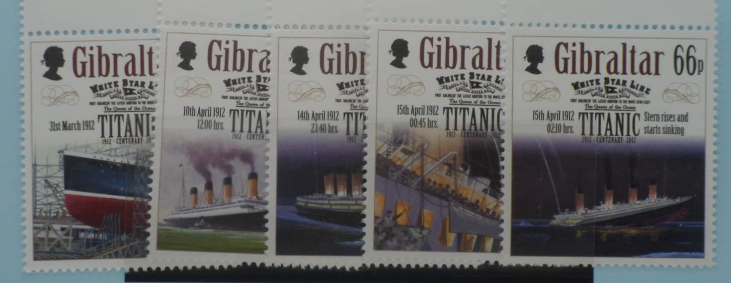 Gibraltar Stamps, 2012, SG1439-1443, Mint image 0