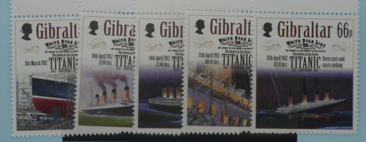 Gibraltar Stamps, 2012, SG1439-1443, Mint image 0