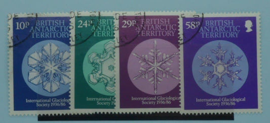 British Antarctic Territory Stamps, 1986, SG151-154, Used image 0
