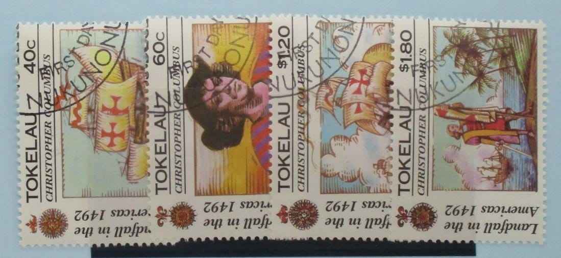 Tokelau Stamps, 1992, SG193-196, Used image 0