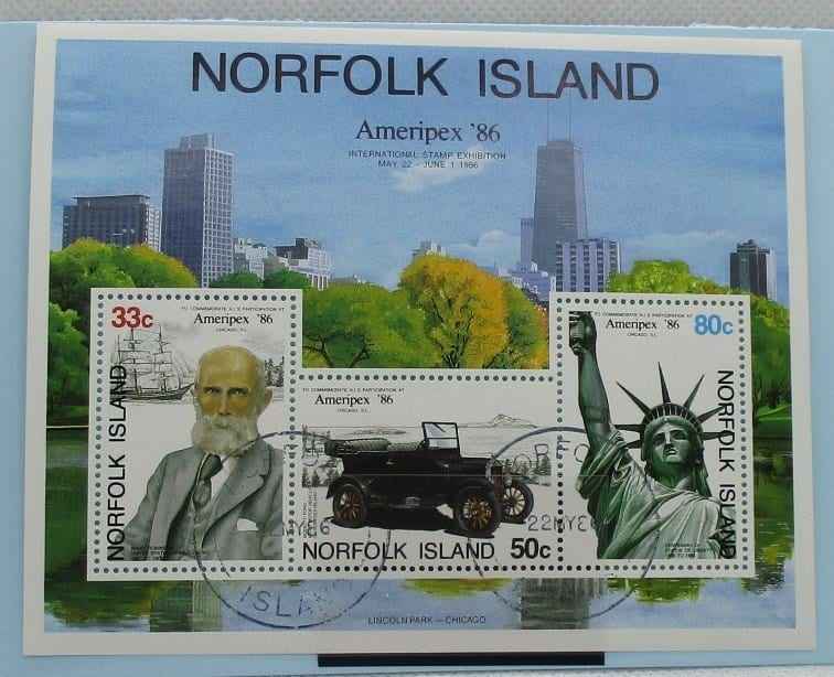 Norfolk Island Stamps, 1986, MS388, Used image 0