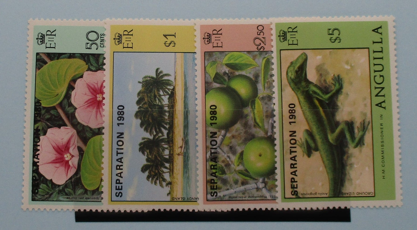 Anguilla Stamps, 1980, SG437-440, Mint image 0