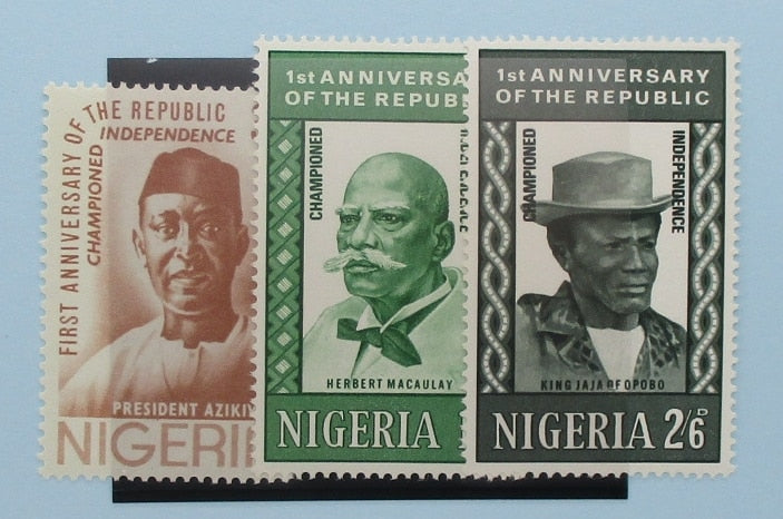 Nigeria Stamps, 1964, SG150-152, Mint image 0