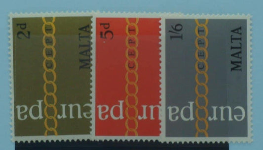 Malta Stamps, 1971, SG449-451, Mint image 0