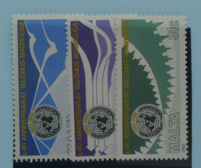 Malta Stamps, 1985, SG764-766, Mint image 0