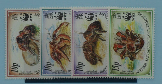 British Indian Ocean Territory Stamps, 1993, SG132-135, Mint image 0