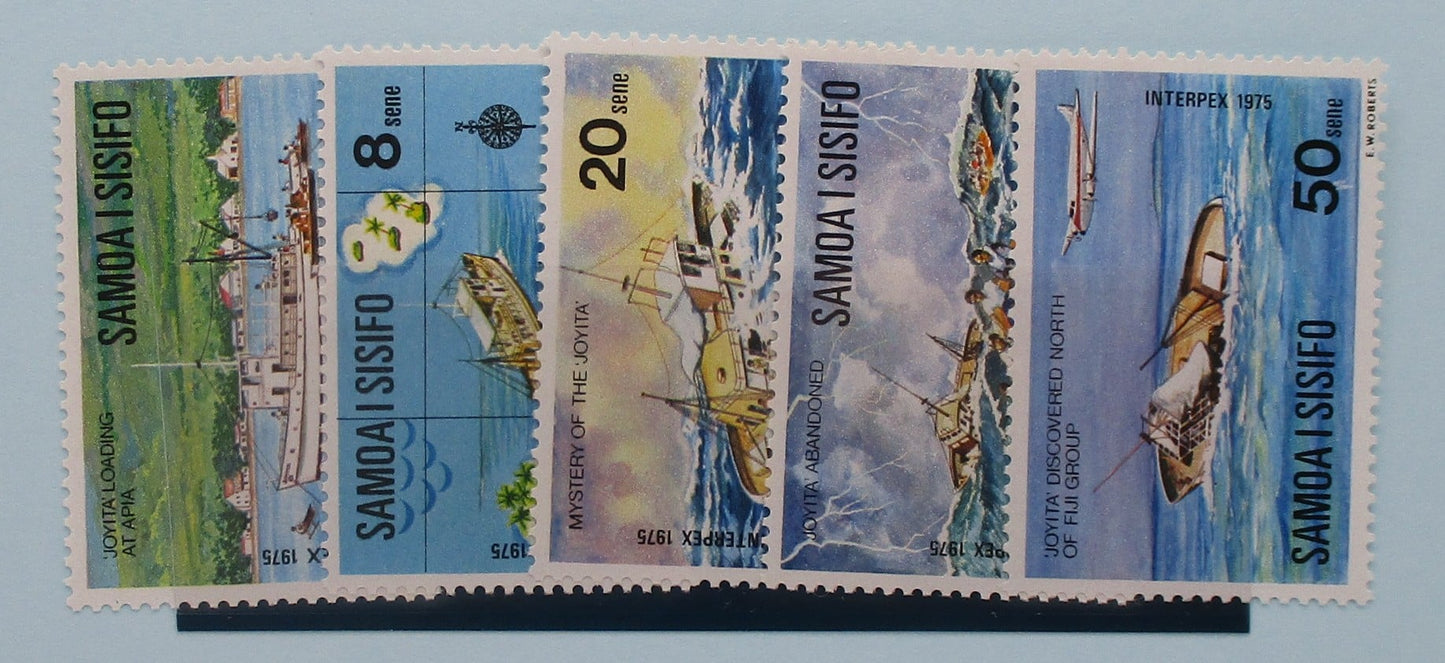 Samoa Stamps, 1975, SG444-448, Mint image 0