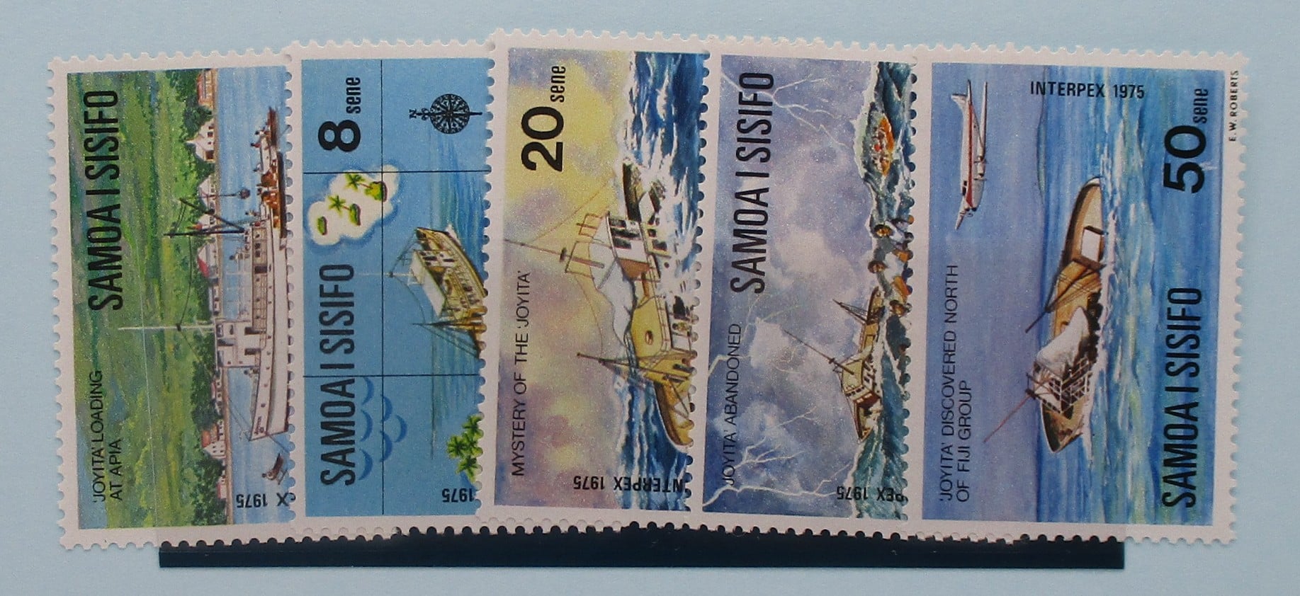 Samoa Stamps, 1975, SG444-448, Mint image 0