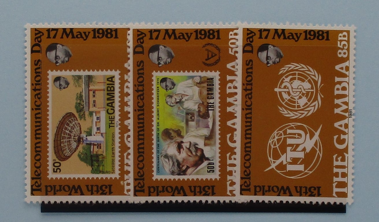 Gambia Stamps, 1981, SG451-453, Mint image 0