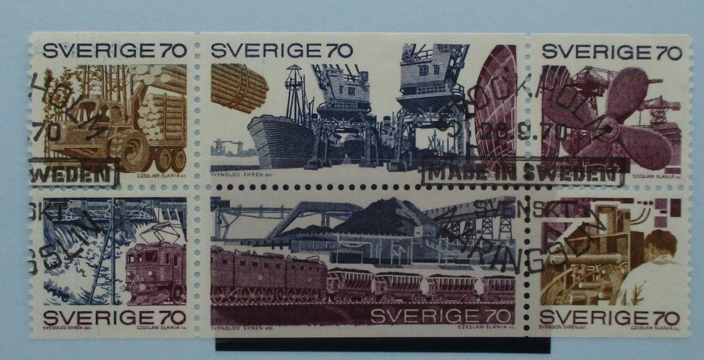 Sweden Stamps, 1970, SG621a, Used image 0