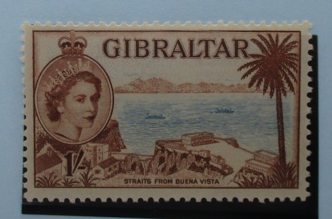 Gibraltar Stamps, 1953-59, SG154, Mint image 0