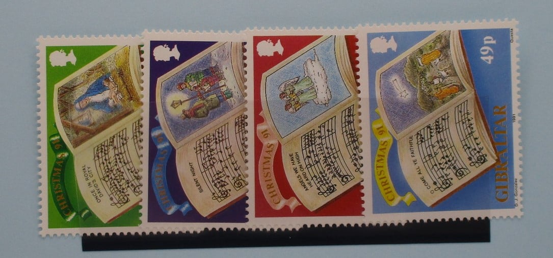 Gibraltar Stamps, 1991, SG664-667, Mint image 0