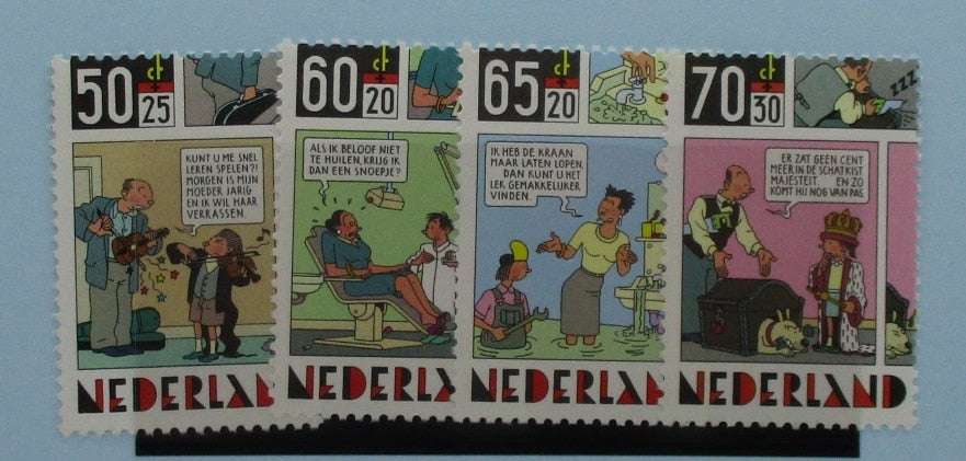 Netherlands Stamps, 1984, SG1449-1452,  Mint image 0