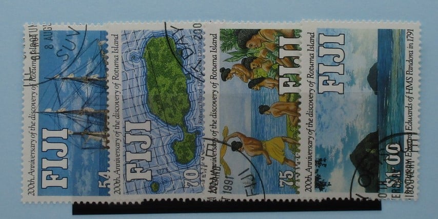 Fiji Stamps, 1991, SG827-830, Used image 0