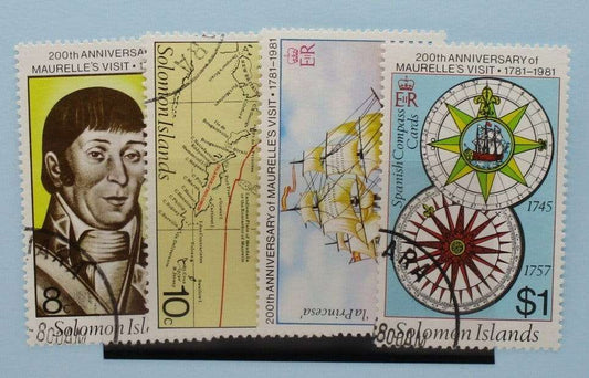 Solomon Islands Stamps, 1981, SG434-437, Used image 0