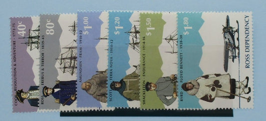 Ross Dependency Stamps, 1995, SG32-37, Mint image 0