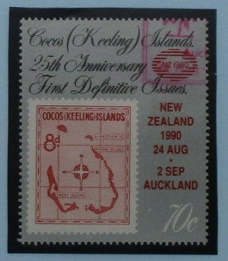 Cocos (Keeling) Islands Stamps, 1990, SG228, Used image 0