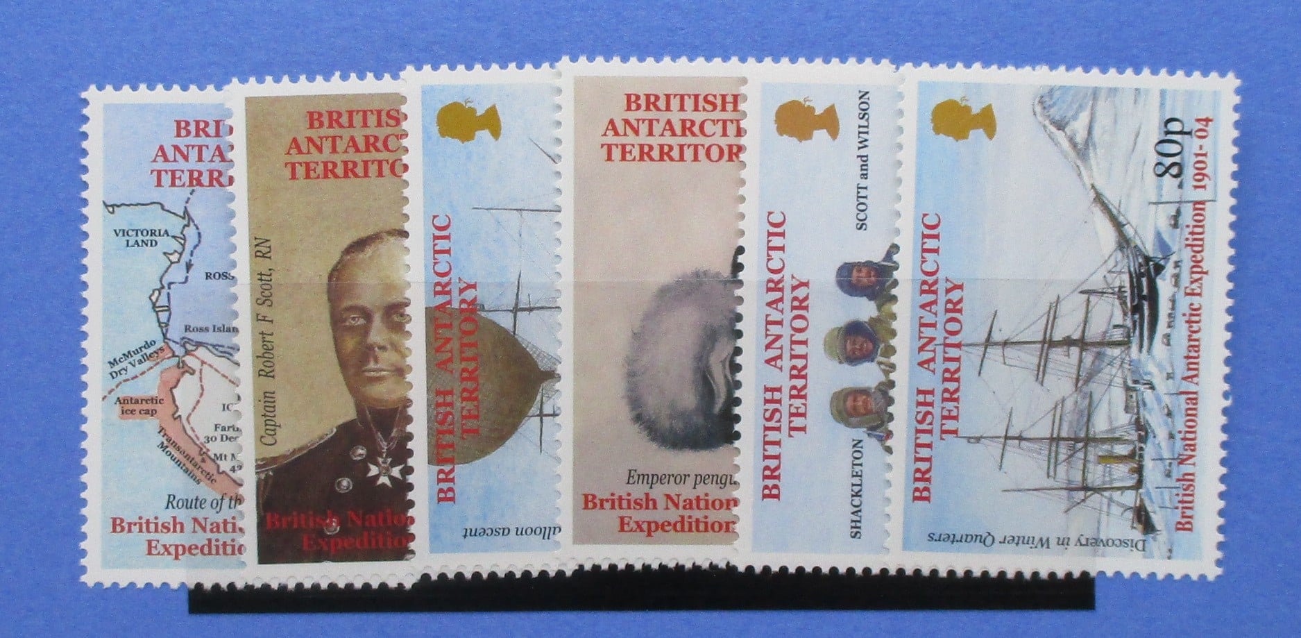 British Antarctic Territory Stamps, 2001, SG333-338, Mint image 0