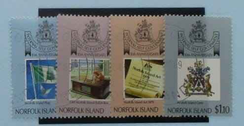 Norfolk Islands Stamps, 1989, SG465-468, Used image 0