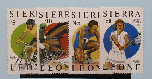 Sierra Leone Stamps, 1987, SG1043-1046, Mint image 0