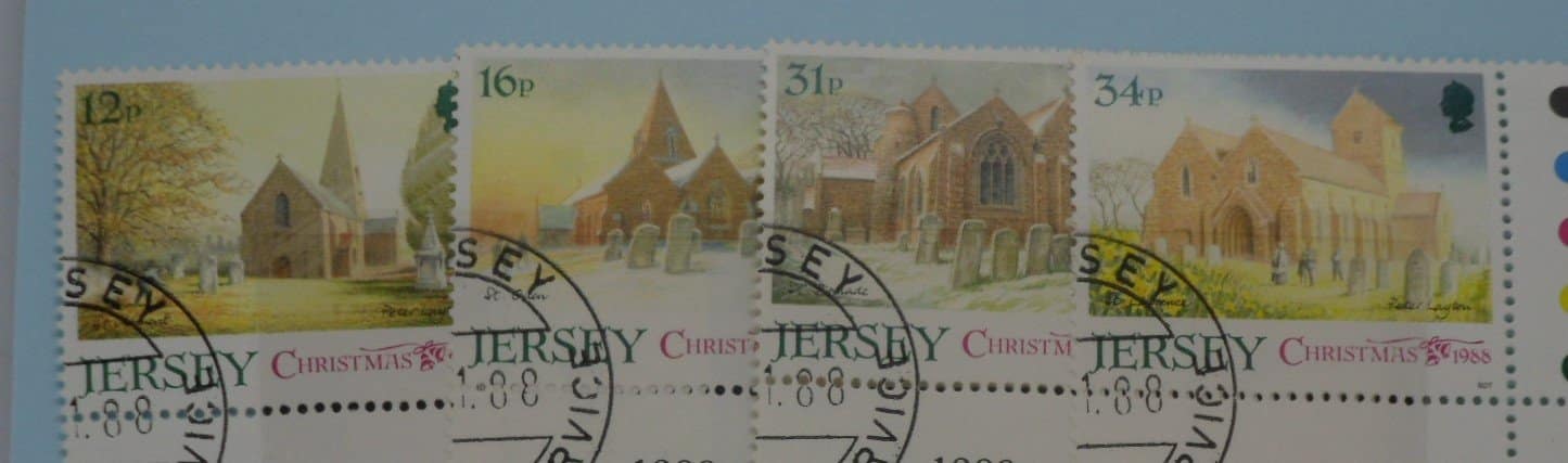 Jersey Stamps, 1988, SG458-461, Used image 0